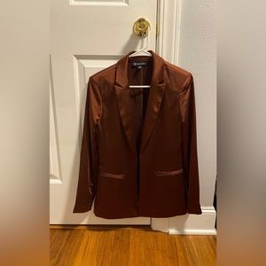 Brown blazer